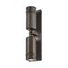 Hinkley 28814 Pratt 2-lt 19" Tall LED Outdoor Wall Mount Lantern - Black Oxide