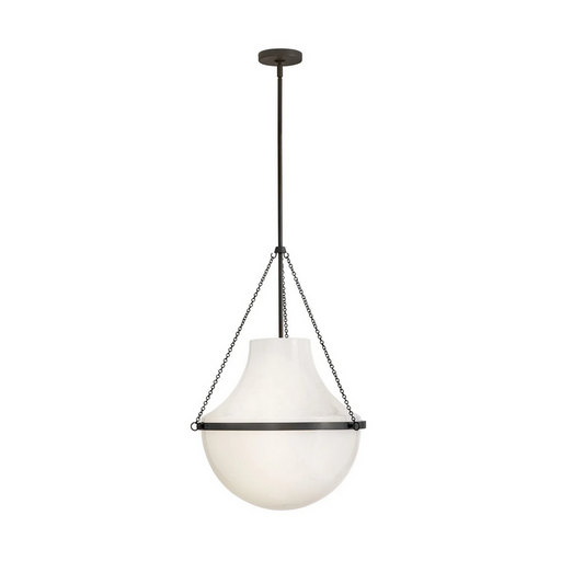 Hinkley 46894 Collins 1-lt 20" LED Pendant - Black Oxide