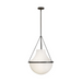 Hinkley 46894 Collins 1-lt 20" LED Pendant - Black Oxide