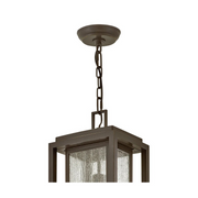 Hinkley 1006 Republic 1-lt 9" LED Hanging Lantern - Oil Rubbed Bronze