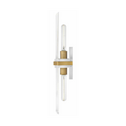 Hinkley 50942 Kipton 2-lt 22" Tall LED Wall Sconce - Polished Nickel
