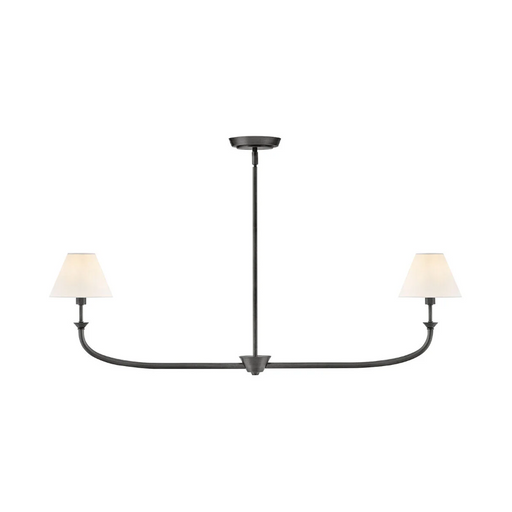 Hinkley 45164 Greta 2-lt 41" LED Linear Chandelier - Blackened Brass
