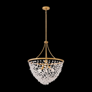 Fredrick Ramond FR41594 Myra 6-lt 24" LED Chandelier