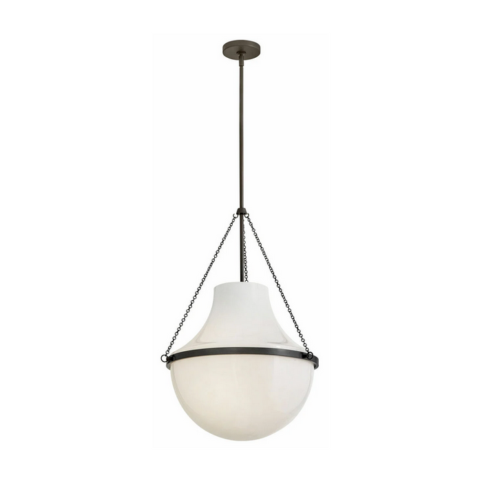 Hinkley 46894 Collins 1-lt 20" LED Pendant - Black Oxide
