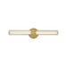 Hinkley 51312 Georgette 1-lt 24" LED Vanity - Lacquered Brass