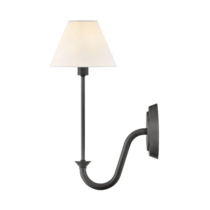 Hinkley 45160 Greta 1-lt 16" Tall LED Wall Sconce - Blackened Brass
