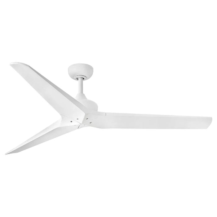 Hinkley 903760 Chisel 60" Indoor/Outdoor Smart Ceiling Fan - Matte White