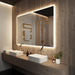 Paris Mirror Rectangle 70" x 45" LED Backlit Mirror, 3CCT Selectable