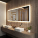 Paris Mirror Rectangle 79" x 30" LED Backlit Mirror, 3CCT Selectable