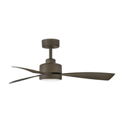 Hinkley 905744 Iver 44" Outdoor Smart Ceiling Fan with LED Light Kit - Metallic Matte Bronze
