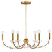 Hinkley 48286 Aliso 6-lt 30" LED Chandelier