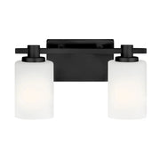 Hinkley 54622 Karlie 2-lt 13" LED Bath Light - Black