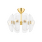 Hudson Valley 9122 Hilo 8-lt 22" Semi Flush Mount