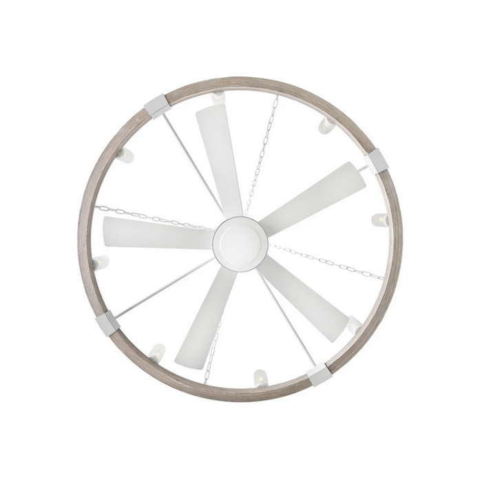 Hinkley 906144F Sawyer 52" LED Outdoor Smart Fandelier