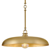 Hinkley 48167 Sadie 1-lt 18" LED Chandelier - Lacquered Brass with Lacquered Brass accents
