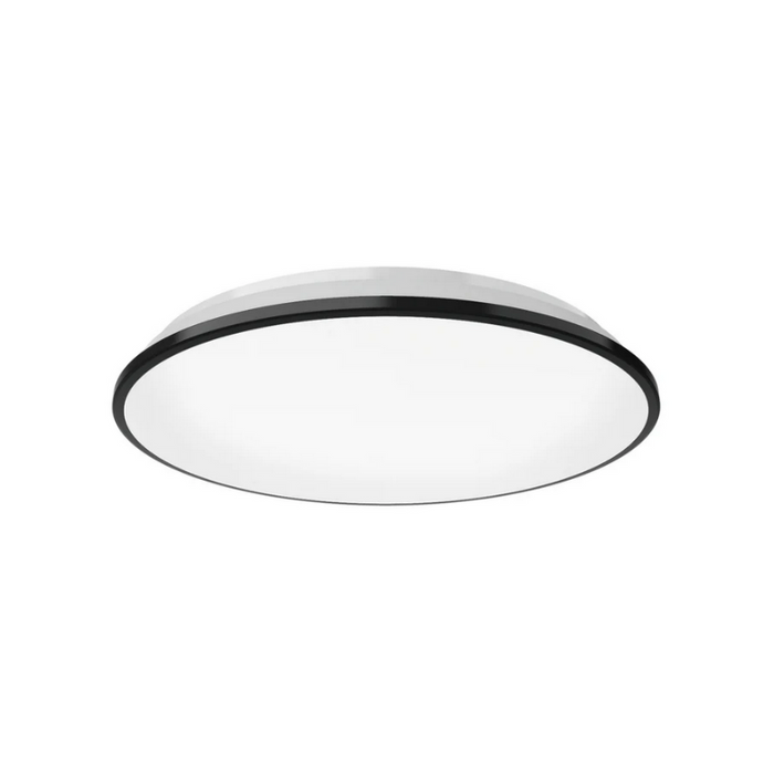 Kuzco FM43315-5CCT Brook 1-lt 15" LED Flush Mount, 5CCT Selectable - Black
