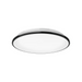 Kuzco FM43315-5CCT Brook 1-lt 15" LED Flush Mount, 5CCT Selectable - Black