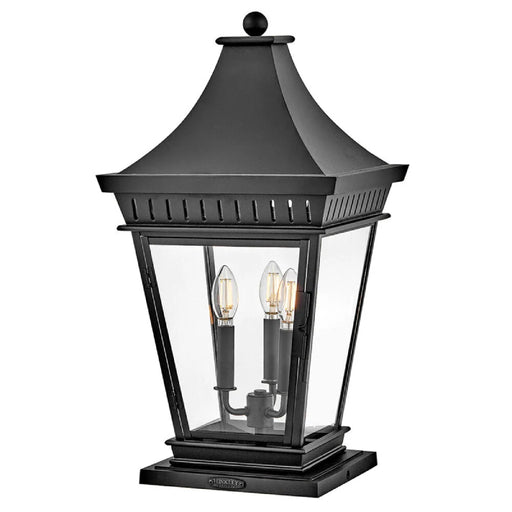 Hinkley 27097 Chapel Hill 3-lt 24" Tall LED Outdoor Pier Mount Lantern