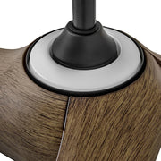 Hinkley 907256 Tiburon 56" Smart Ceiling Fan with LED Light Kit - Matte Black/Driftwood