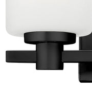 Hinkley 54622 Karlie 2-lt 13" LED Bath Light - Black