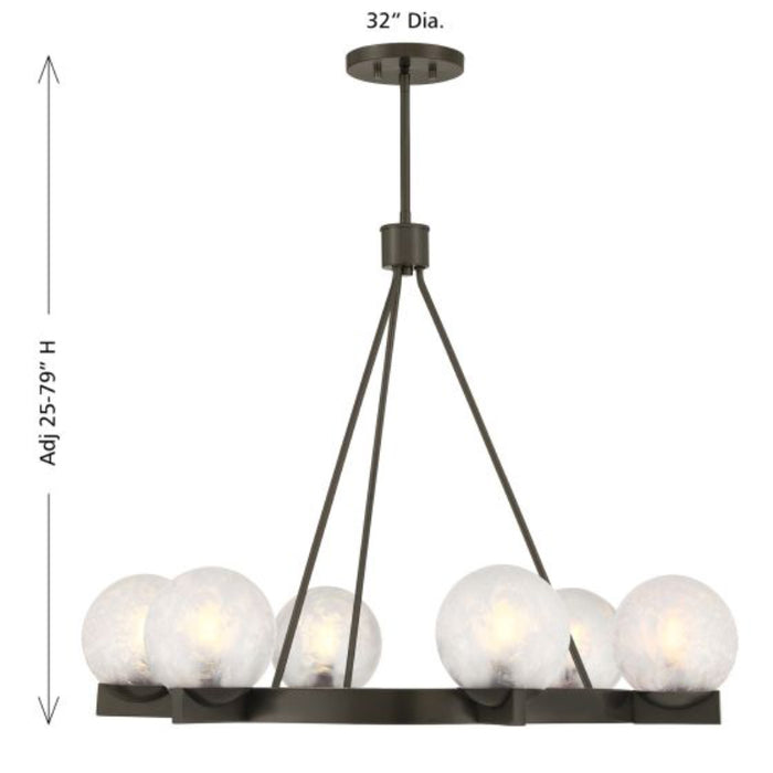 Savoy House 1-1014-6 Darien 6-lt 32" Chandelier