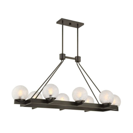 Savoy House 1-1016-8 Darien 8-lt 48" Linear Chandelier - Mediterranean Bronze