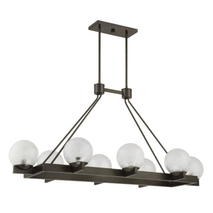 Savoy House 1-1016-8 Darien 8-lt 48" Linear Chandelier - Mediterranean Bronze