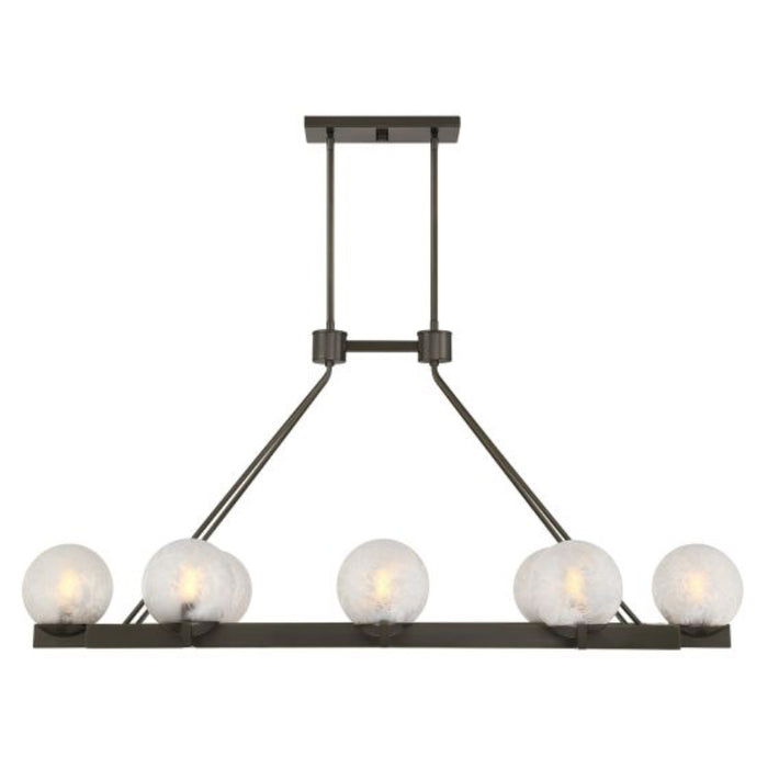 Savoy House 1-1016-8 Darien 8-lt 48" Linear Chandelier - Mediterranean Bronze