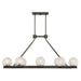 Savoy House 1-1016-8 Darien 8-lt 48" Linear Chandelier - Mediterranean Bronze