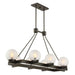 Savoy House 1-1016-8 Darien 8-lt 48" Linear Chandelier - Mediterranean Bronze