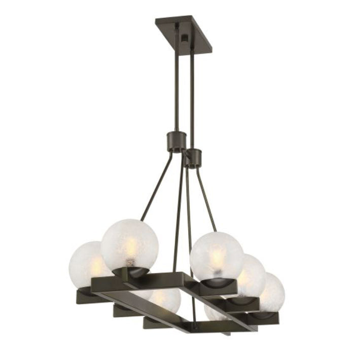 Savoy House 1-1016-8 Darien 8-lt 48" Linear Chandelier - Mediterranean Bronze
