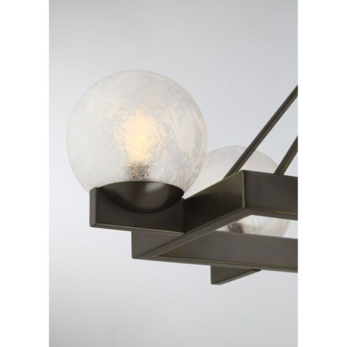Savoy House 1-1016-8 Darien 8-lt 48" Linear Chandelier - Mediterranean Bronze