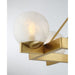 Savoy House 1-1016-8 Darien 8-lt 48" Linear Chandelier - Warm Brass