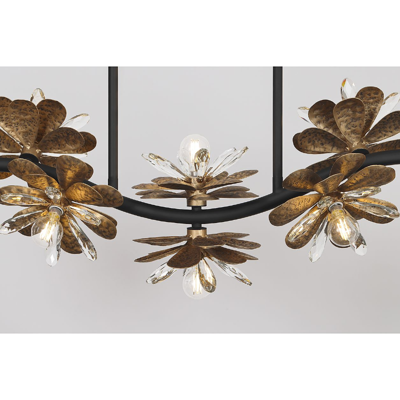 Savoy House 1-1963-10 Giselle 10-lt 48" Linear Chandelier