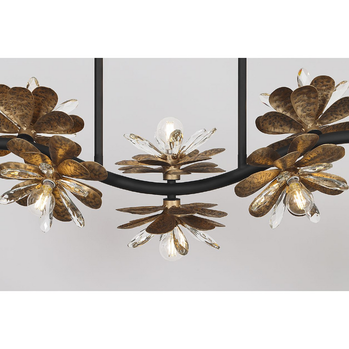 Savoy House 1-1963-10 Giselle 10-lt 48" Linear Chandelier