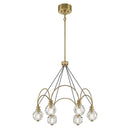 Savoy House 1-2202-6 Burnham 6-lt 26" LED Chandelier