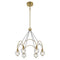 Savoy House 1-2202-6 Burnham 6-lt 26" LED Chandelier