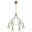 Savoy House 1-2202-6 Burnham 6-lt 26" LED Chandelier