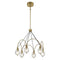Savoy House 1-2202-6 Burnham 6-lt 26" LED Chandelier