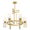 Savoy House 1-2304-6 Quatrain 6-lt 30" Chandelier