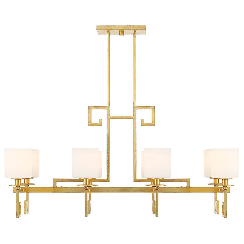 Savoy House 1-2305-8 Quatrain 8-lt 41" Linear Chandelier