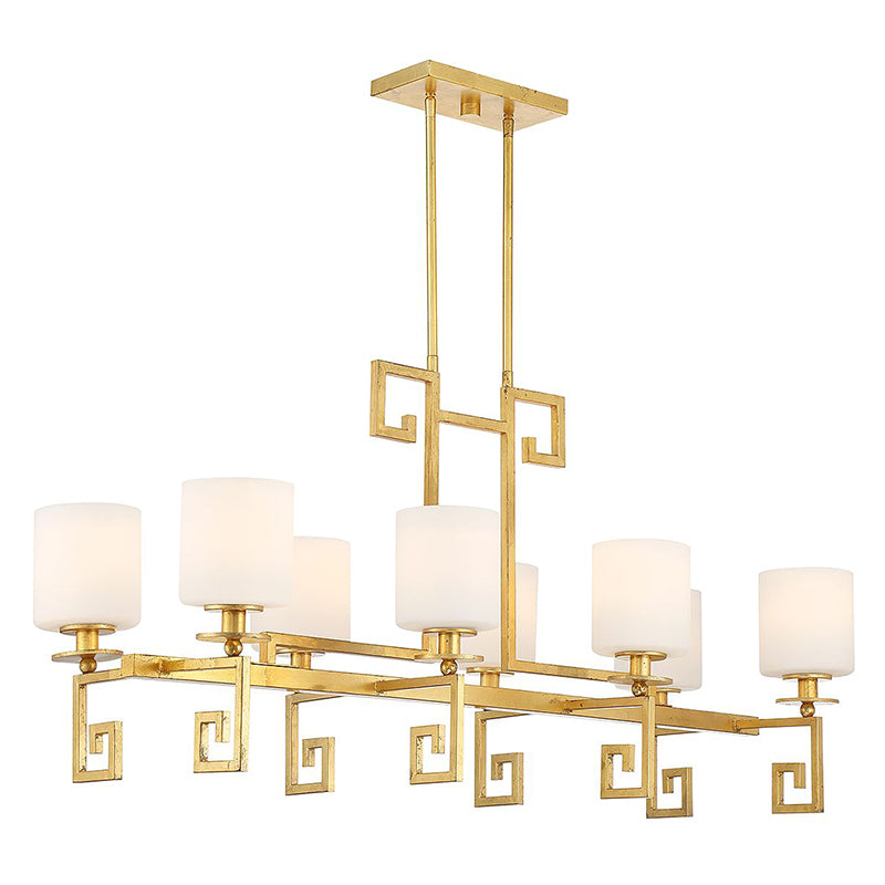 Savoy House 1-2305-8 Quatrain 8-lt 41" Linear Chandelier