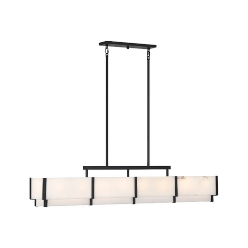Savoy House 1-2332-8 Orleans 8-lt 58" Linear Chandelier - Black Cashmere