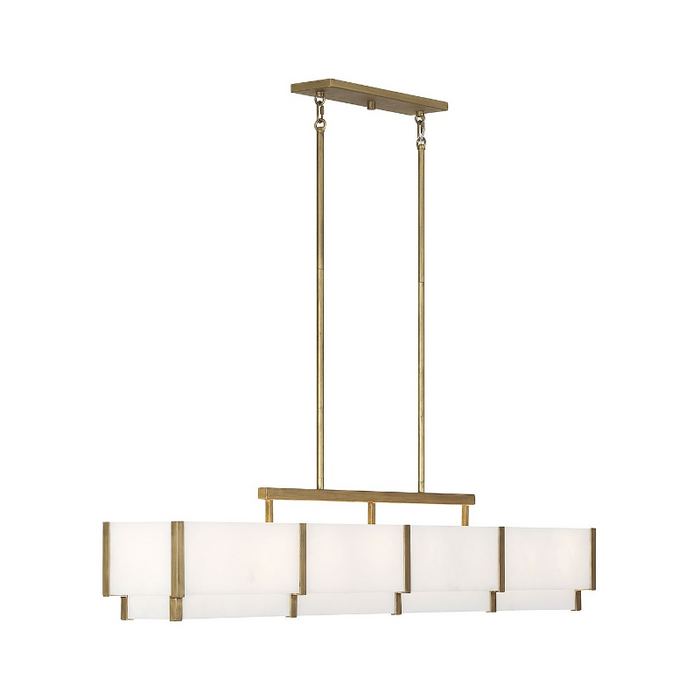Savoy House 1-2332-8 Orleans 8-lt 58" Linear Chandelier - Distressed Gold