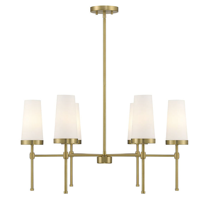 Savoy House 1-2802-6 Haynes 6-lt 30" Chandelier
