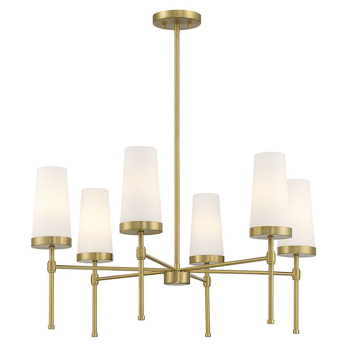 Savoy House 1-2802-6 Haynes 6-lt 30" Chandelier