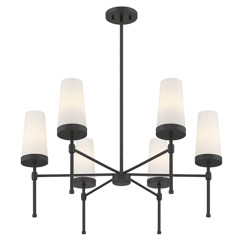 Savoy House 1-2802-6 Haynes 6-lt 30" Chandelier