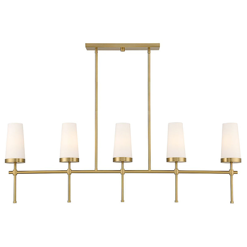Savoy House 1-2803-5 Haynes 5-lt 48" Linear Chandelier
