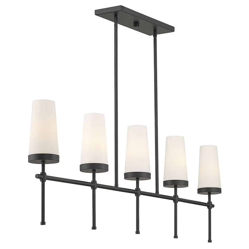 Savoy House 1-2803-5 Haynes 5-lt 48" Linear Chandelier