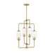 Savoy House 1-3023-4 Holton 4-lt 20" Chandelier - Warm Brass